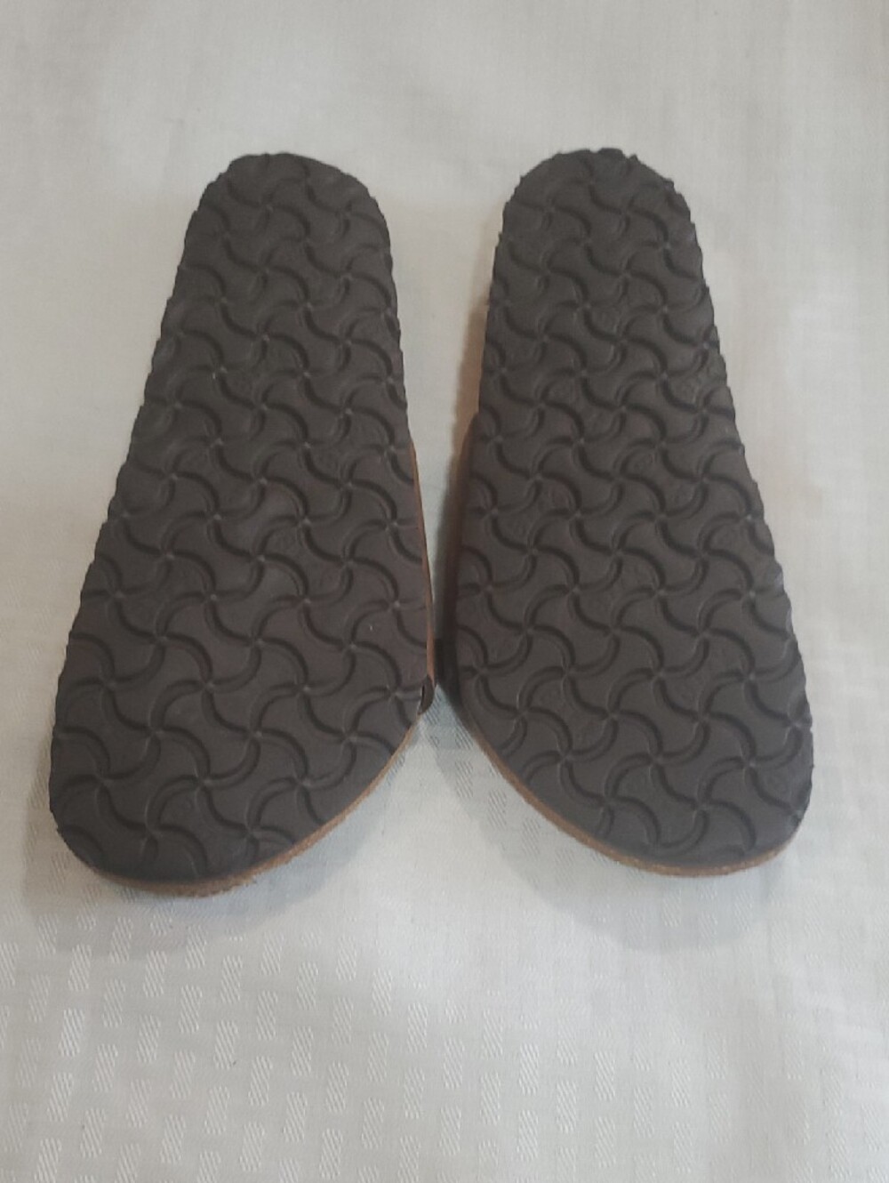Birkenstock Brown Double Buckle Slide Sandals - Picture 10 of 14